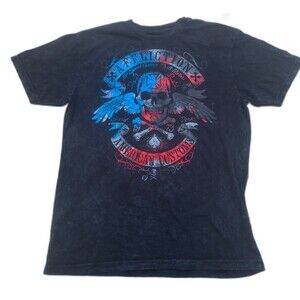 Vtg Y2k Affliction American Customs Tee shirt